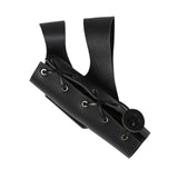 Maxbell Belt Sword Sheath Cosplay PU Leather for Cosplay Party Christmas Theme Party black