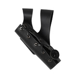 Maxbell Belt Sword Sheath Cosplay PU Leather for Cosplay Party Christmas Theme Party black