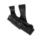 Maxbell Belt Sword Sheath Cosplay PU Leather for Cosplay Party Christmas Theme Party black