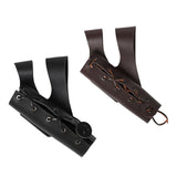 Maxbell Belt Sword Sheath Cosplay PU Leather for Cosplay Party Christmas Theme Party black