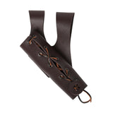 Maxbell Belt Sword Sheath Cosplay PU Leather for Cosplay Party Christmas Theme Party brown