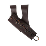 Maxbell Belt Sword Sheath Cosplay PU Leather for Cosplay Party Christmas Theme Party brown