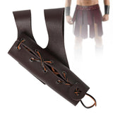 Maxbell Belt Sword Sheath Cosplay PU Leather for Cosplay Party Christmas Theme Party brown