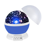 Maxbell Star Projector Light USB Powered Ambient Light for Party Indoor Home Theater Blue
