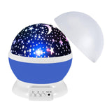 Maxbell Star Projector Light USB Powered Ambient Light for Party Indoor Home Theater Blue