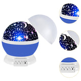 Maxbell Star Projector Light USB Powered Ambient Light for Party Indoor Home Theater Blue