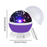 Maxbell Star Projector Light USB Powered Ambient Light for Party Indoor Home Theater Purple