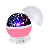 Star Projector Light USB Powered Ambient Light for Party Indoor Home Theater Pink