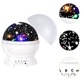 Maxbell Star Projector Light USB Powered Ambient Light for Party Indoor Home Theater White