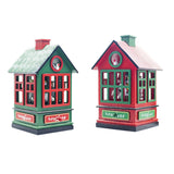 Maxbell Christmas Music Box Cute Christmas Decoration for Living Room Holiday Indoor green