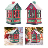 Maxbell Christmas Music Box Cute Christmas Decoration for Living Room Holiday Indoor green