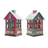 Maxbell Christmas Music Box Cute Christmas Decoration for Living Room Holiday Indoor green