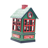 Maxbell Christmas Music Box Cute Christmas Decoration for Living Room Holiday Indoor green