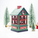 Maxbell Christmas Music Box Cute Christmas Decoration for Living Room Holiday Indoor green