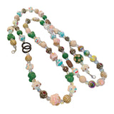 Maxbell Beaded Phone Charms Strap Phone Charm Chain for Birthday Gift Backpack Women Green
