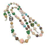 Maxbell Beaded Phone Charms Strap Phone Charm Chain for Birthday Gift Backpack Women Green