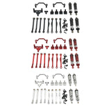 1/16 RC Car Metal Upgrade Kits Front and Rear Shock Brackets for C64 Crawler Silver