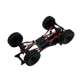 Maxbell 1/16 RC Car Metal Upgrade Kits Front and Rear Shock Brackets for C64 Crawler Red