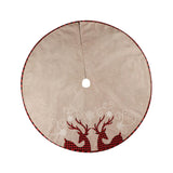 Maxbell Christmas Tree Skirt Reusable Elegant Tree Mat for Entrances Festival Office