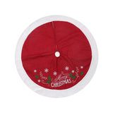 Maxbell Christmas Tree Skirt Reusable Christmas Tree Apron for Festive Party Bedroom