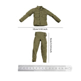 Maxbell 1/12 Scale Jacket and Pants Stylish Doll Clothes for 6inch Male Dolls Figure