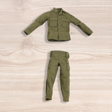 Maxbell 1/12 Scale Jacket and Pants Stylish Doll Clothes for 6inch Male Dolls Figure