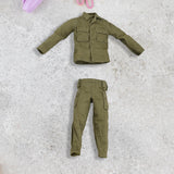 Maxbell 1/12 Scale Jacket and Pants Stylish Doll Clothes for 6inch Male Dolls Figure