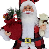 Maxbell Santa Claus Doll Decorative Gift Holiday Decoration for Desk Ornament Office