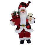 Maxbell Santa Claus Doll Decorative Gift Holiday Decoration for Desk Ornament Office