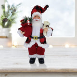 Maxbell Santa Claus Doll Decorative Gift Holiday Decoration for Desk Ornament Office