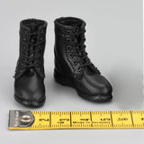 Maxbell 1/6 Scale Figure Booties Shoes Casual Lace up Boot for 12inch Female Figures