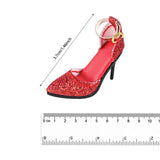Maxbell 1:6 High Heeled Shoes Doll Decoration Accessories for 12 inch Action Figures Red