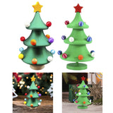 Maxbell Christmas Tree Table Ornament Sculpture Table Centerpiece for Office Bedroom A