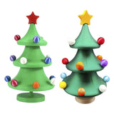 Maxbell Christmas Tree Table Ornament Sculpture Table Centerpiece for Office Bedroom A