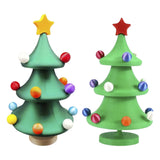 Maxbell Christmas Tree Table Ornament Sculpture Table Centerpiece for Office Bedroom A