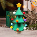 Maxbell Christmas Tree Table Ornament Sculpture Table Centerpiece for Office Bedroom A