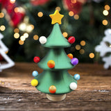 Maxbell Christmas Tree Table Ornament Sculpture Table Centerpiece for Office Bedroom A