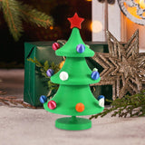 Maxbell Christmas Tree Table Ornament Sculpture Table Centerpiece for Office Bedroom B