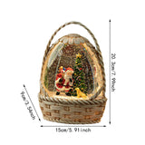 Maxbell Christmas Snow Globe Gift Home Decor Crafts Ornament for Bedroom Cafes Shops elder