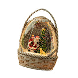 Maxbell Christmas Snow Globe Gift Home Decor Crafts Ornament for Bedroom Cafes Shops elder
