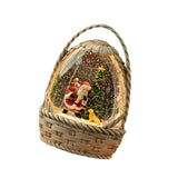 Maxbell Christmas Snow Globe Gift Home Decor Crafts Ornament for Bedroom Cafes Shops elder