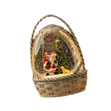 Maxbell Christmas Snow Globe Gift Home Decor Crafts Ornament for Bedroom Cafes Shops elder