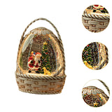 Maxbell Christmas Snow Globe Gift Home Decor Crafts Ornament for Bedroom Cafes Shops elder