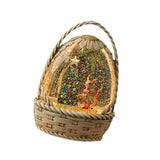 Maxbell Christmas Snow Globe Gift Home Decor Crafts Ornament for Bedroom Cafes Shops Christmas tree