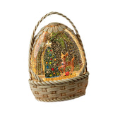 Maxbell Christmas Snow Globe Gift Home Decor Crafts Ornament for Bedroom Cafes Shops Christmas tree