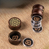 Maxbell Copper Bamboo Section Incense Burner for Hotel Teahouse Buddhist Temple
