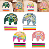 Maxbell Sensory Activity Board Elephant Pattern for Plane Leisure Activity Kids Boys Green elephant
