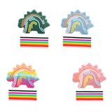 Maxbell Sensory Activity Board Dinosaur Pattern Travel Toy for Plane for 3+ Year Old Green dinosaur