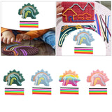 Maxbell Sensory Activity Board Dinosaur Pattern Travel Toy for Plane for 3+ Year Old Green dinosaur