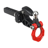 Maxbell 1/10 1/18 Climbing Car Hook Towing Hook for RC Crawler Car DIY Modified red